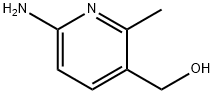(6-Amino-2-methyl-pyridin-3-yl)-methanol Struktur