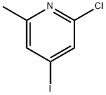 2-Chloro-4-iodo-6-methyl-pyridine, 1227592-89-3, 结构式