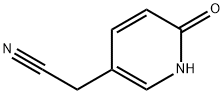 2-(6-OXO-1,6-DIHYDROPYRIDIN-3-YL)ACETONITRILE Structure