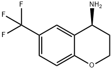 (4S)-6-(TRIFLUOROMETHYL)CHROMANE-4-YLAMINE Struktur