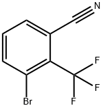 3-BROMO-2-(TRIFLUOROMETHYL)BENZONITRILE, 1228898-24-5, 结构式