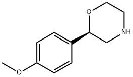 (R)-2-(4-甲氧基苯基)吗啉, 1231926-29-6, 结构式