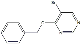 4-苄氧基-5-溴嘧啶, 1232361-96-4, 结构式