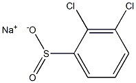 sodium:2,3-dichlorobenzenesulfinate 结构式