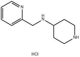 N-(Pyridin-2-ylmethyl)piperidine-4-aminedihydrochloride Struktur