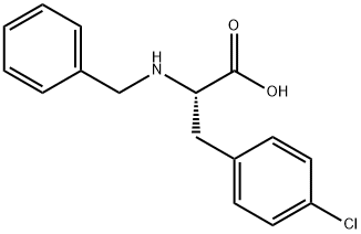 4-chloro-N-(phenylmethyl)- DL-Phenylalanine Struktur
