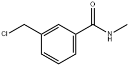 3-(chloromethyl)-N-methylbenzamide,123944-75-2,结构式