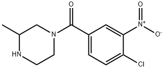 1240564-68-4 1-(4-chloro-3-nitrobenzoyl)-3-methylpiperazine