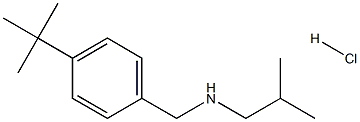 [(4-tert-butylphenyl)methyl](2-methylpropyl)amine hydrochloride Struktur