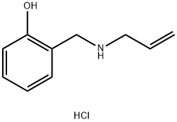 2-{[(prop-2-en-1-yl)amino]methyl}phenol hydrochloride Struktur