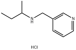(butan-2-yl)[(pyridin-3-yl)methyl]amine dihydrochloride Struktur