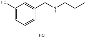 3-[(propylamino)methyl]phenol hydrochloride Struktur