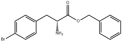 D-4-溴苯丙氨酸苄酯, 1241676-56-1, 结构式