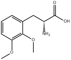 (R)-2-氨基-3-(2,3-二甲氧基苯基)丙酸, 1241684-04-7, 结构式