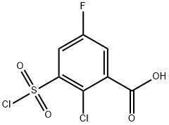 1242338-93-7 2-氯-3-(氯磺酰基)-5-氟苯甲酸