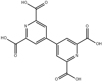 [4,4'-Bipyridine]-2,2',6,6'-tetracarboxylic acid Struktur