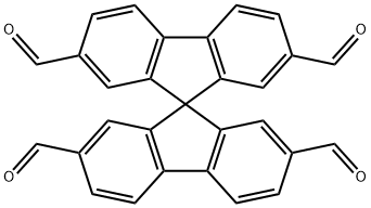 2,2',7,7'-Tetraformyl-9,9'-spirobifluorene Structure
