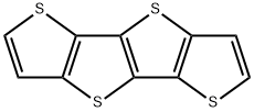 Thieno[2',3':4,5]thieno[3,2-b]thieno[2,3-d]thiophene 化学構造式
