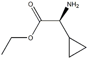 RS-2-环丙基甘氨酸乙酯, 1248122-88-4, 结构式