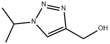 1-(丙烷-2-基)-1H-1,2,3-三唑-4-基]甲醇 结构式