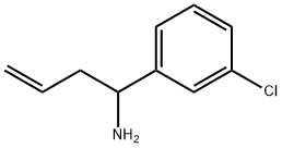 1-(3-chlorophenyl)but-3-en-1-amine Structure
