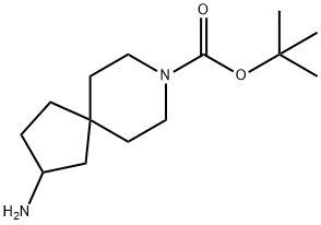 叔-丁基 2-氨基-8-氮杂螺[4.5]癸烷-8-甲酸基酯, 1251010-90-8, 结构式