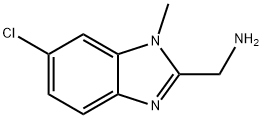 1253394-81-8 C-(6-Chloro-1-methyl-1H-benzoimidazol-2-yl)-methylamine