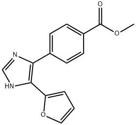 methyl 4-[5-(furan-2-yl)-1H-imidazol-4-yl]benzoate Structure