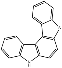8H-苯并[4,5]噻吩[2,3-C]咔唑 结构式