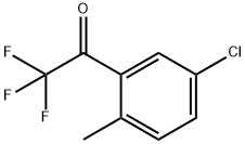 1256467-25-0 1-(5-氯-2-甲基苯基)-2,2,2-三氟乙-1-酮