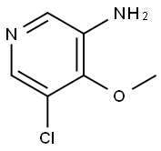 5-chloro-4-methoxypyridin-3-amine Struktur