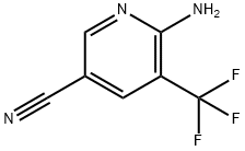 6-Amino-5-trifluoromethyl-nicotinonitrile Structure