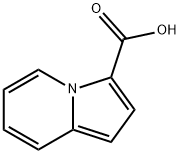3-indolizinecarboxylic acid Structure