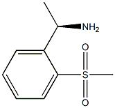 (1R)-1-(2-methanesulfonylphenyl)ethan-1-amine Structure