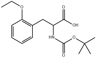 N-Boc-DL-2-ethoxy-Phenylalanine Structure