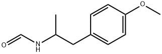 [2-(4-Methoxyphenyl)-1-methylethyl]-formamide Structure
