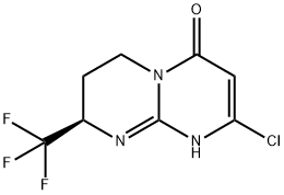 (8R)-2-Chloro-1,6,7,8-tetrahydro-8-(trifluoromethyl)-4H-pyrimido[1,2-a]pyrimidin-4-one