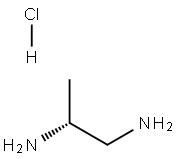 (2R)-propane-1,2-diamine:hydrochloride Struktur