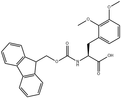 N-Fmoc-2,3-dimethoxy-L-phenylalanine Structure