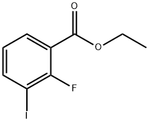 2-氟-3-碘苯甲酸乙酯, 1260674-59-6, 结构式