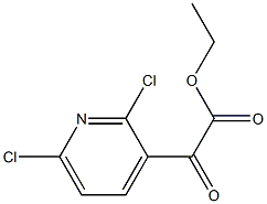ETHYL 2-(2,6-DICHLOROPYRIDIN-3-YL)-2-OXOACETATE Structure