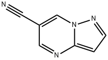 pyrazolo[1,5-a]pyrimidine-6-carbonitrile 结构式