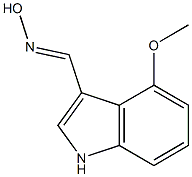 4-METHOXY-1H-INDOLE-3-CARBOXALDEHYDE OXIME
