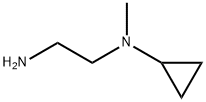N-(2-aminoethyl)-N-methylcyclopropanamine Structure