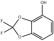2,2-二氟-2H-1,3-苯并二氧-4-醇 结构式