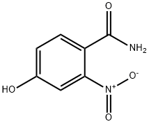 4-羟基-2-硝基苯甲酰胺,1261617-02-0,结构式