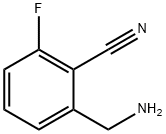 2-(Aminomethyl)-6-fluorobenzonitrile Struktur