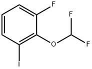 2-(difluoromethoxy)-1-fluoro-3-iodobenzene 结构式