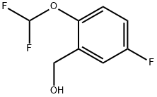 2-(二氟甲氧基)-5-氟苄醇,1261825-40-4,结构式