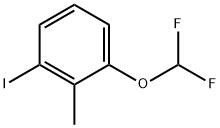 1-(二氟甲氧基)-3-碘-2-甲基苯, 1261825-62-0, 结构式